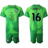 Maglia da Calcio Portiere Chelsea MENDY 16 2022-23 Verde per Bambino